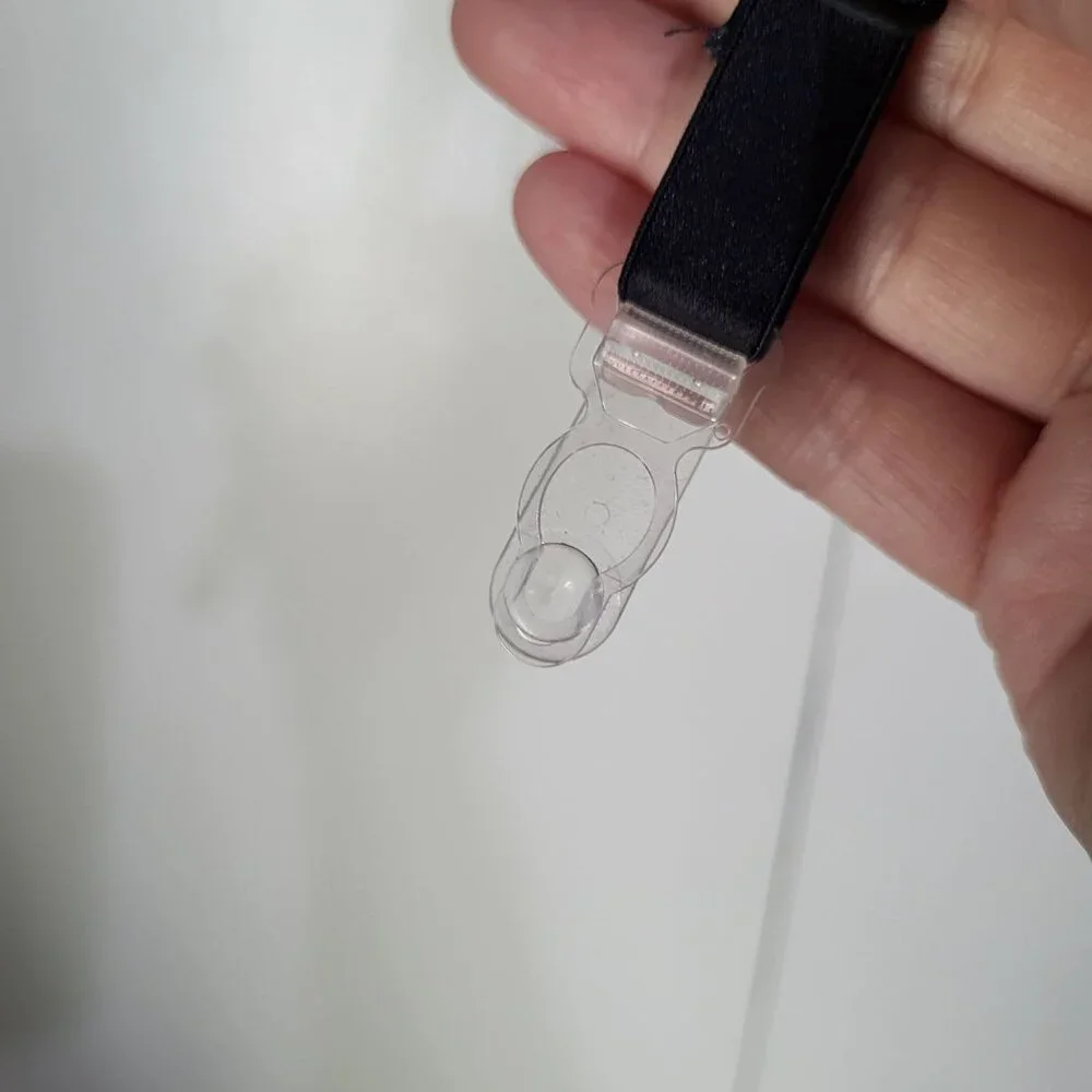 VA BIEN Womens 38B Black Lace Bustier with garters Low Back Sexy Boudoir Goth - Picture 5 of 8